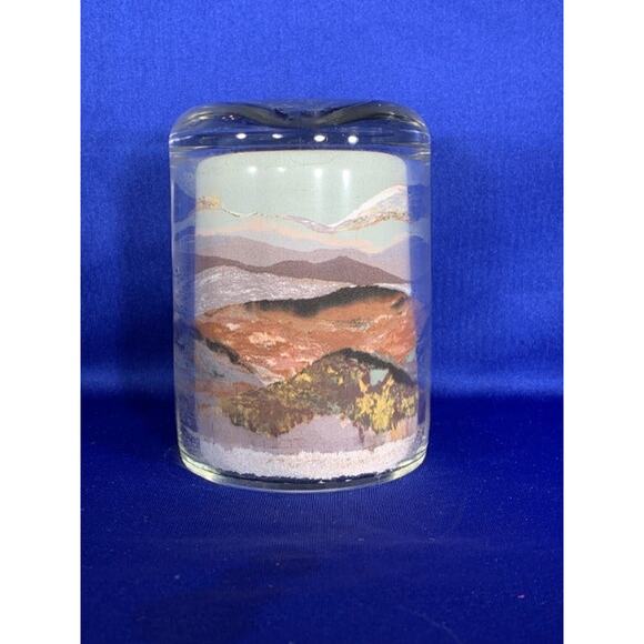 Vintage Sand Painting Art Jar Landscape Design Souvenir - Picture 6 of 7